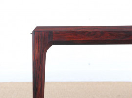 Scandinavian occasional table in rosewood designed by ohannes Andersen