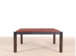 Mid-Century  modern coffee table in teak by Rolf Middelboe & Gorm Lindum