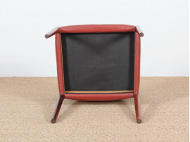 Mid-Century danish set of 6 chairs in Rio rosewood by Niels Møller