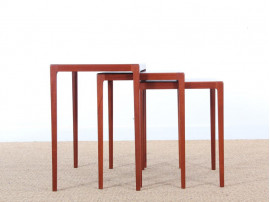 Tables gigognes scandinaves en teck