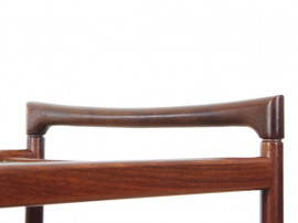 Mid-Century danish serving cart in mahogany by Dyrlund