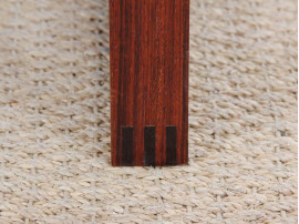 Mid-Century danish foot rest in Rio rosewood.