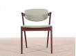 Mid-Century danish set of  8 Kai Kristiansen rosewood chairs, model 42