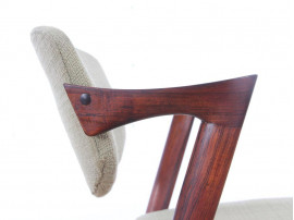 Mid-Century danish set of  8 Kai Kristiansen rosewood chairs, model 42