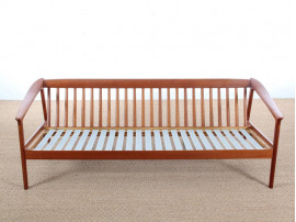 Mid-Century danish 3 seat sofa in teak model Colorado by Folke Ohlsson