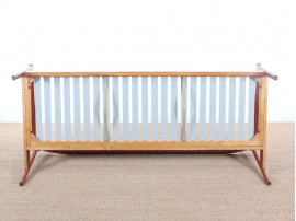 Mid-Century danish 3 seat sofa in teak model Colorado by Folke Ohlsson