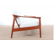 Mid-Century danish 3 seat sofa in teak model Colorado by Folke Ohlsson