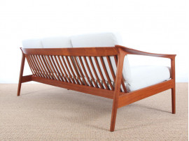 Mid-Century danish 3 seat sofa in teak model Colorado by Folke Ohlsson