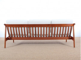 Mid-Century danish 3 seat sofa in teak model Colorado by Folke Ohlsson