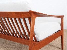 Mid-Century danish 3 seat sofa in teak model Colorado by Folke Ohlsson