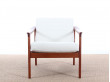 Mid-Century danish lounge chair in teak model Colorado by Folke Ohlsson