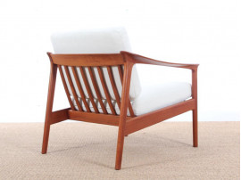 Mid-Century danish lounge chair in teak model Colorado by Folke Ohlsson