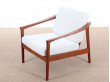 Mid-Century danish lounge chair in teak model Colorado by Folke Ohlsson