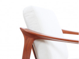 Mid-Century danish lounge chair in teak model Colorado by Folke Ohlsson