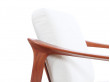 Mid-Century danish lounge chair in teak model Colorado by Folke Ohlsson