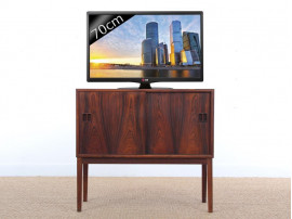 Mid-Century danish small side board in Rio rosewood