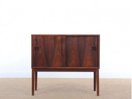 Mid-Century danish small side board in Rio rosewood