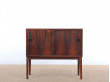 Mid-Century danish small side board in Rio rosewood