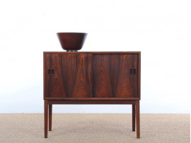 Mid-Century danish small side board in Rio rosewood