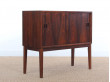 Mid-Century danish small side board in Rio rosewood