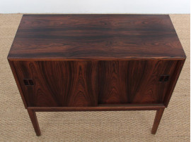 Mid-Century danish small side board in Rio rosewood