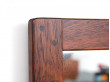 Mid-Century modern mirror in Rio rosewood