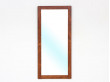 Grand miroir scandinave en palissandre de Rio 