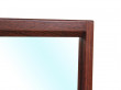 Grand miroir scandinave en palissandre de Rio 