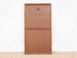 Mid-Century danish mirror in teak by Kai Kristiansen