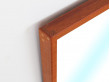 Mid-Century danish mirror in teak by Kai Kristiansen