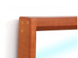 Mid-Century danish mirror in teak by Kai Kristiansen