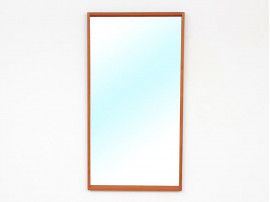 Mid-Century danish mirror in teak by Kai Kristiansen