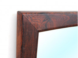 Mid-Century danish mirror in Rio rosewood by Kai Kristiansen