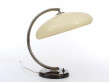 Mid-Century modern desk lamp in opal