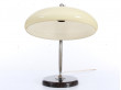 Mid-Century modern desk lamp in opal