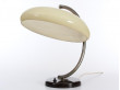 Mid-Century modern desk lamp in opal