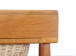 Danish sewing table in oak by Ejvind A. Johansson