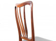 Mid-Century Modern Danish set of 4 chairs in Rio rosewood model Ingrid by Niels Koefoed