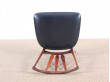 Mid-Century Modern Danish set of 4 chairs in Rio rosewood model Ingrid by Niels Koefoed