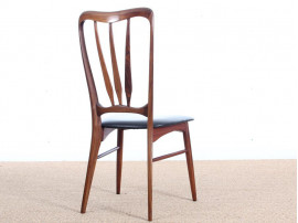 Mid-Century Modern Danish set of 4 chairs in Rio rosewood model Ingrid by Niels Koefoed