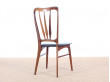 Mid-Century Modern Danish set of 4 chairs in Rio rosewood model Ingrid by Niels Koefoed