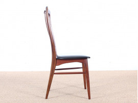 Mid-Century Modern Danish set of 4 chairs in Rio rosewood model Ingrid by Niels Koefoed