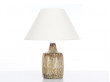 Mid century modern small ceramic lamp by Gunnar Nylund