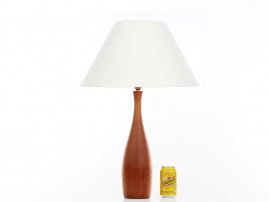 Mid century modern lamp in teak