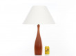  Grande lampe scandinave en teck