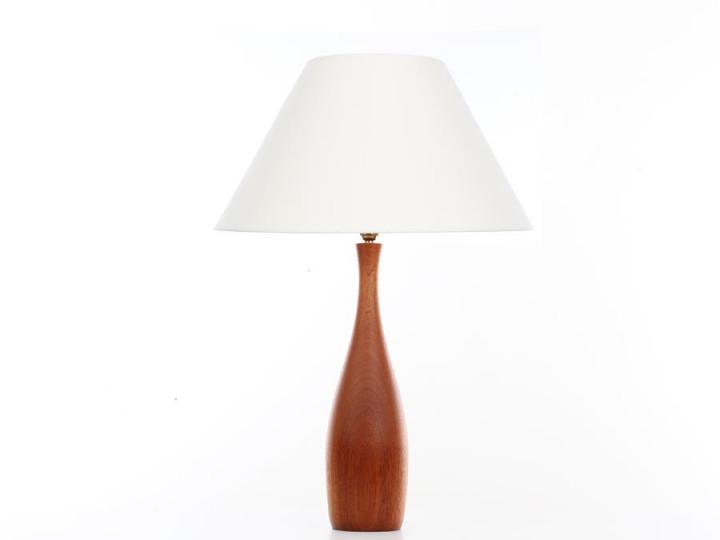 Mid century modern lamp in teak