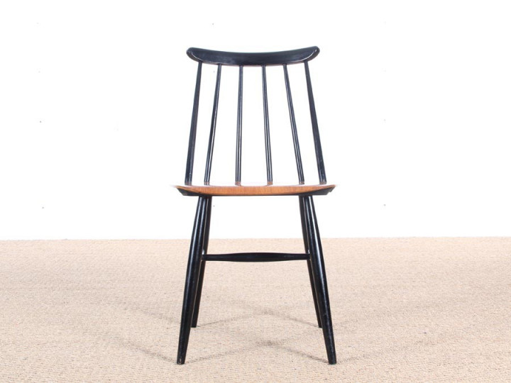 Mid-Century  modern set of 4 Fanett chairs by Ilmari Tapiovaara