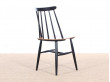 Mid-Century  modern set of 4 Fanett chairs by Ilmari Tapiovaara