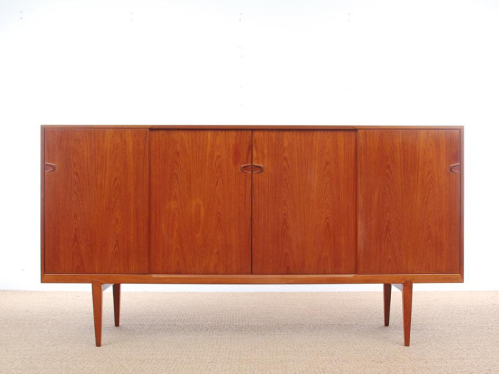 Buffet haut scandinave en teck 