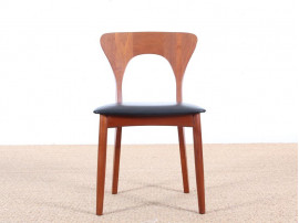 Mid-Century Modern Danish 6 Peter Chairs set  in teak  by Niels Koefoed 